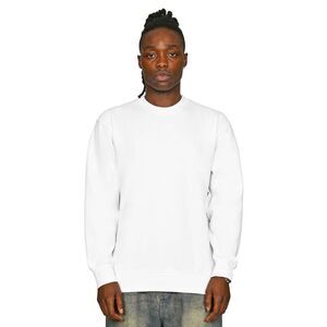Casual Classics Mens Core Combed Cotton Regular Sweatshirt / White